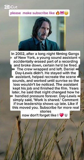 The Untold Kindness of Daniel Day-Lewis 🎬❤️