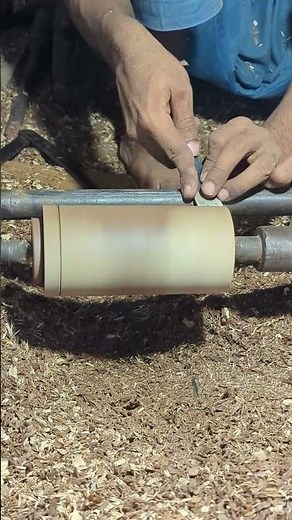 Turning Wooden Masterpieces on Lathe Machine | Manufacturing Movements #shorts