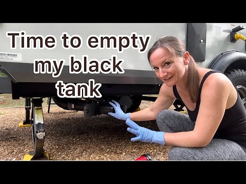 How to empty an RV black tank, cleaning, maintenance and tips