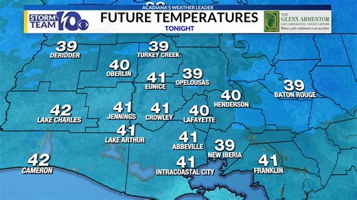 Cold start to Monday, sunny in the afternoon