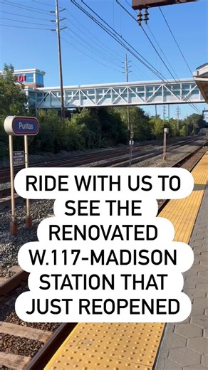 2.1K views · 1.1K reactions | @ridegcrta ‘s Red Line W.117-Madison Station is back in service after major renovations, including a new platform, bridge upgrades and improved sidewalks. | Cuyahoga County | Facebook