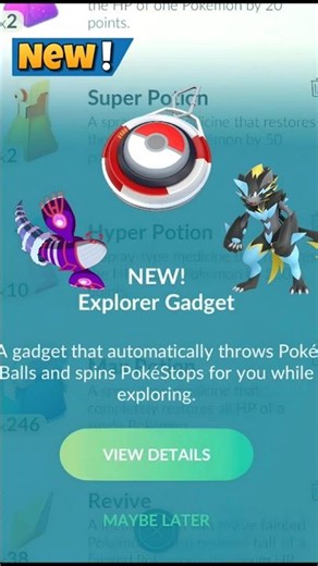OMG🤯BrandNew✨️Explorer Gadget Go Plus in Pokemon Go