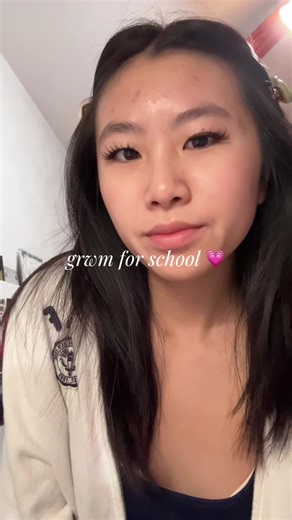 im always late when i leave early 🥲 #grwm #glowuptips #makeuptutorial #grwmroutine #grwmforschool @YesStyle @Lewkin @Saie @CNP Laboratory US @mixsoon @etudeofficial @ETUDE USA @NYX Professional Makeup @Maybelline NY @Judydoll US @Judydoll_official