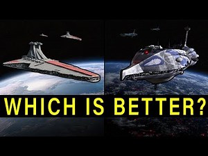 VENATOR Star Destroyer vs. PROVIDENCE Cruiser -- Which Capital Ship is Better? | Star Wars Versus