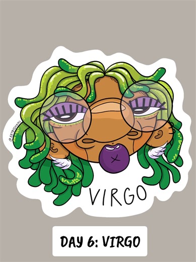 Zodiac Series: Exploring Virgo Through Art