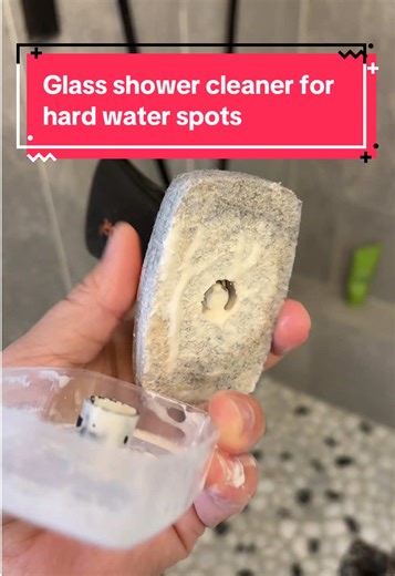 Effective Glass Shower Cleaner for Hard Water Spots