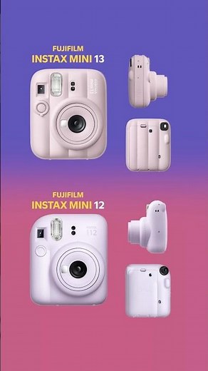 Fujifilm Instax Mini 13 vs Mini 12