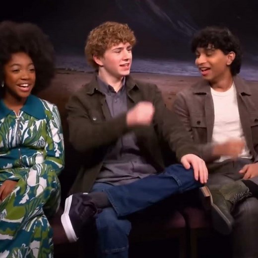 pjo cast core #percyjackson #booktok #pjo #walkerscobell #leahjeffries #aryansimhadri cr: @lalei.xx