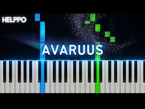 Avaruus (Walking In The Air) | Easy Piano Tutorial