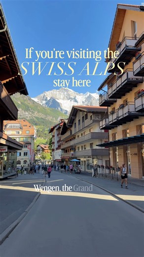 If you’re looking for the perfect place to stay in the Swiss Alps, this is it!🤍🇨🇭
