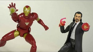 Unedited! - Marvel Legends Iron Man & Mandarin Amazon exclusive 2-pack action figure review