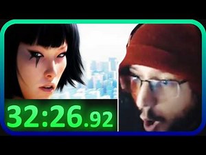 React da SPEEDRUN de MIRROR'S EDGE (jogo de parkour)