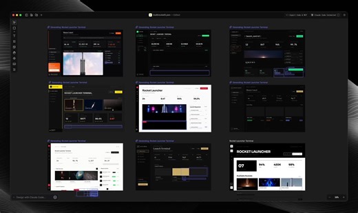 Pencil - INFINITE DESIGN CANVAS for Claude Code > Superfast WebGL canvas, fully editable, running parallel design agents > Runs locally with Claude Code → turn designs into code > Design files live in your git repo → Open json-based .pen format | Tech Pulse
