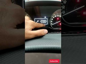 How to reset the service light on the Peugeot 208?
