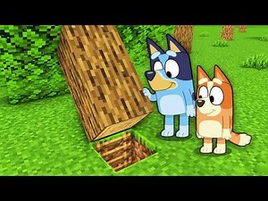 Bluey Build Best of Secret Base in Minecraft is INSANE