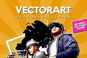 VectorArt - Photoshop Action 23766563 - FreePSDvn
