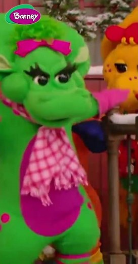 Let's Go Caroling! 🔔🎵 Shorts For Kids | Jingle Bells #barneythedinosaur #songsforkids #christmas