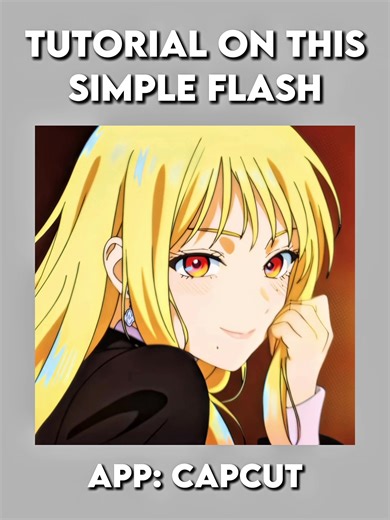 Simple flash transition tutorial in#CapCut #edittutorial #capcuttutorial #areyouaneditor #capcutpioneer