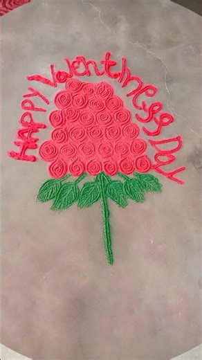 😍easy rangoli design🌸#shorts #youtubeshorts #rangoli #gongiarangoliart