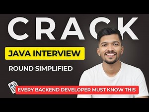 Crack Java Interview Round | Backend Developer Interview Guide