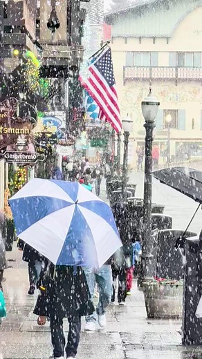 The first snow of the season! Leavenworth.org/webcams | Visit Leavenworth WA
