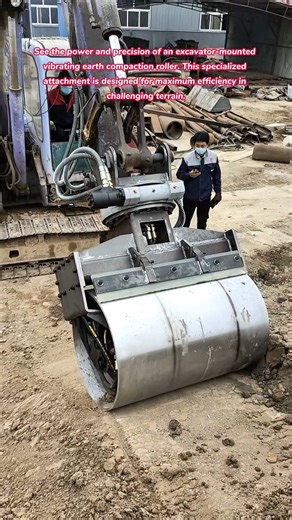 How to Compact Soil on Steep Slopes & Embankments #construction #excavator #how #tools #machine