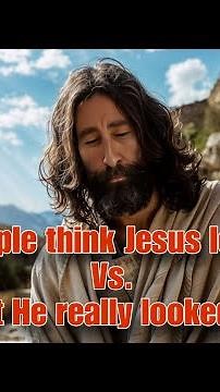 What people think Jesus looked like Vs. What He really looked like