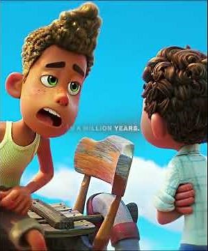 Silenzio Bruno! 🤫 | The Secret to Being Brave | Luca Movie Best Scenes #shorts