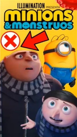WHERE is GRU in MINIONS AND MONSTERS? #minions3 #illumination #funfacts