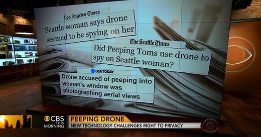 Increasing drone use raises privacy concerns