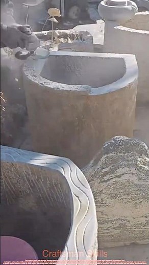 Rock to Planter! Stone Flower Pot Craft Demo