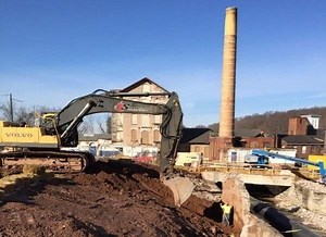 Dam Relocated at Vernon's Amerbelle Complex as 2016 Remediation Work is About Done