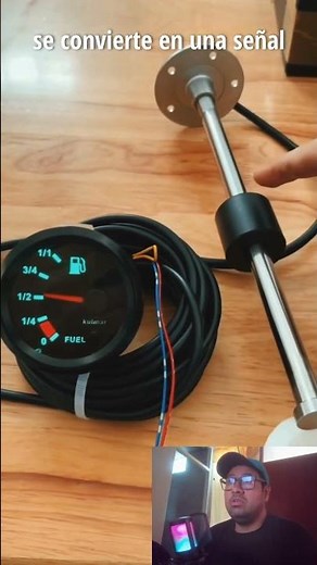 ✅ This is how the fuel level sensor and float system works! #mechanics #cars #garage