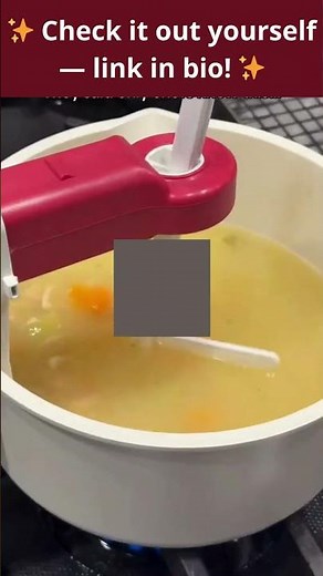 Automatic Pot Stirrer Review | Best Kitchen Gadget Amazon Must Have 🍲✨