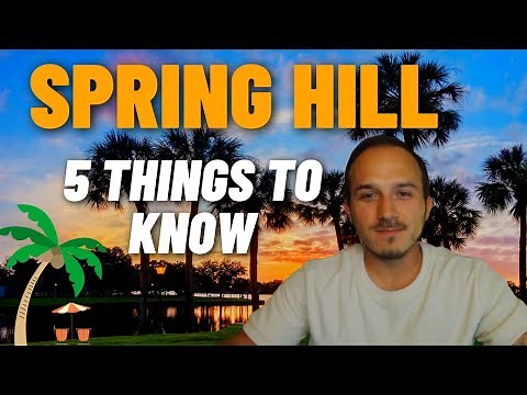 5 Things to Know Before Moving to Spring Hill | Living in Spring Hill, FL