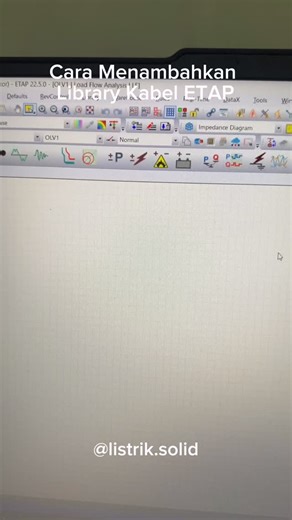Electrical Engineering on Instagram: "Seringkali kabel yg kita pakai utk studi kasus berbeda dengan yg ada pada library bawaan ETAP. Rekan2 bisa menambahkan satu persatu dengan cara berikut. Semoga bermanfaat. #listriksolid #teknikelektro #electricalengineering #muflihun #teknik"