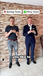 Boring Texts VS Flirty Texts