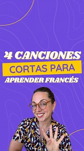 🎶4 canciones cortas para aprender francés (sin aburrirte) ¿Poco tiempo pero muchas ganas de mejorar tu francés? 👀 Entonces esta es para ti 👇 Las canciones cortas son perfectas para: ✨ entender mejor la pronunciación ✨ aprender vocabulario real ✨ repetir sin cansarte ✨ entrenar el oído sin estrés En este video te mostramos 4 canciones breves que funcionan de verdad y te explicamos por qué son ideales para aprender francés, incluso si estás empezando 🎧💬 💡 Tip Immerse’Ya: escúchalas varias ve