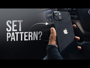 How to Set Pattern in iPhone (tutorial)