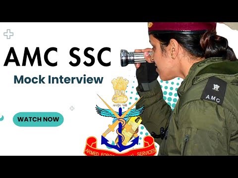 AFMS AMC Interview | SSC Armed medical Corps Interview | PD Classes