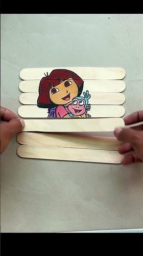 Dora the Explorer painting #dora #doratheexplorer #viral #cartoon #shorts