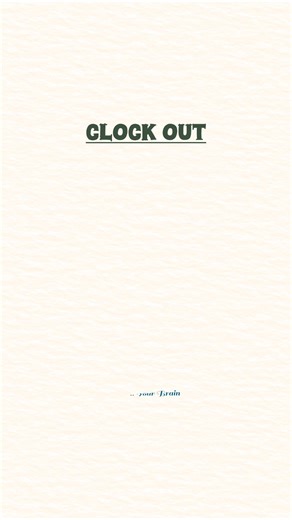 What Does Clock Out Mean? #phrasalverbs #shorts