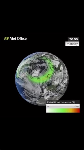 A fast moving coronal mass ejection (CME) means the northern lights may be visible overnight, and perhaps on Tuesday night too The arrival time of the CME is uncertain, but aurora sightings are possible in northern Britain and perhaps in southern areas depending on cloud cover. | UK Weather Chase