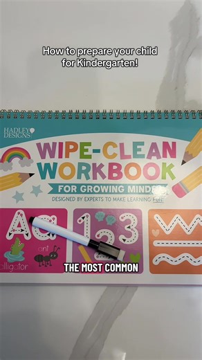 If you have a preschooler learning letters, this wipe-clean workbook is a GAME CHANGER. Reusable, colorful, and actually keeps their attention 👏 Perfect for quiet time, car rides, or daily learning practice. #tiktokshop #preschoollearning #momfinds #toddleractivities #learningthroughplay @Hadley Designs