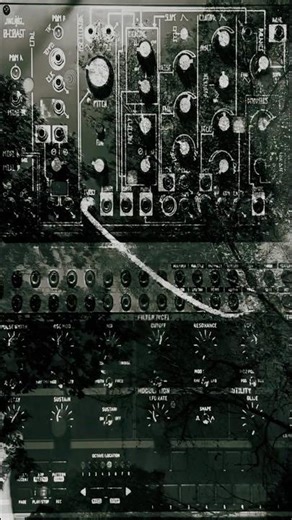 dungeon synth on 2vco behringer crave make noise 0-coast #modularsynth #electronicmusic #semimodular