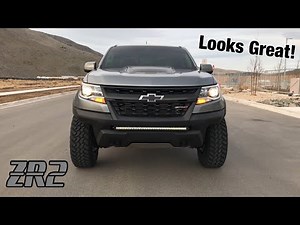 Colorado ZR2 589 Leveling kit Install. (New Wheels and Tires!)