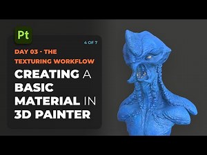 General workflow to create materials in substance 3D Painter