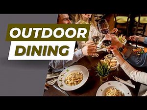 People Eating Outside Restaurant Sound | Outdoor Dining Ambience (Free SFX)