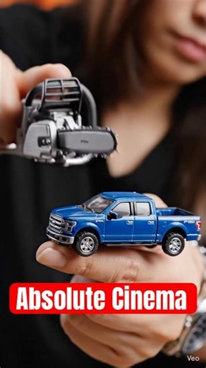 MINI CHAINSAW vs FORD F-150 #chainsawman #ford