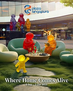 Discover the art of living well at Plaza Singapura. From 5 Sep to 5 Oct, enjoy up to $40 eCapitaVoucher with a min. spend of $500 at participating Home & Lifestyle stores. Plus, be among the Top 5 spenders and stand a chance to have your dream home expenses covered. What's more, join us for a curated series of workshops designed to reimagine and transform everyday spaces into moments of inspiration and delight. Find out more and sign up via the link: https://bit.ly/PSWhereHomeComesAlive T&C appl